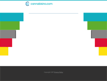 Tablet Screenshot of cannabisinc.com